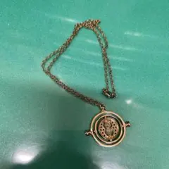 タイムターナー ネックレス 逆転時計 ハリーポッター 砂時計 ゴールド アクセ