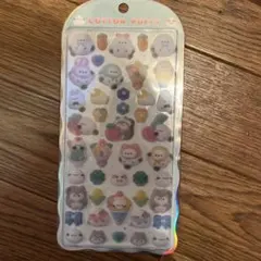 コットンパフィーシール　シマエナガ　クラックス