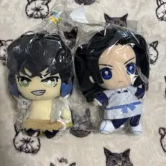 鬼滅の刃　ともぬい　伊之助　chibiぬいぐるみ　あおい