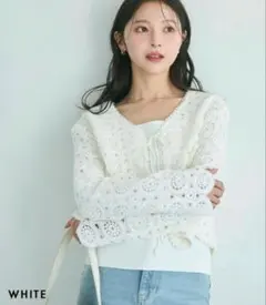 basementonline クロシェカーディガン新品未使用