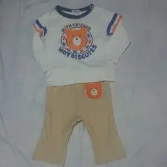 ミキハウス 長袖Tシャツ パンツ セット