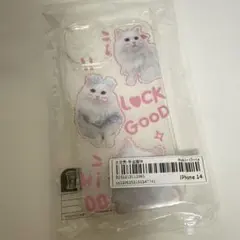 【新品】猫 CATイラスト iPhone 14 ケース