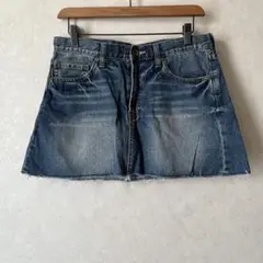 LOWRYS FARM デニムミニスカート Lサイズ