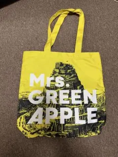 Mrs. GREEN APPLE トートバッグ イエロー　バベルの塔