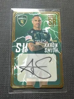 ラグビーリーグワン　トヨタヴェルブリッツ　アーロンスミス　オンサイトカード