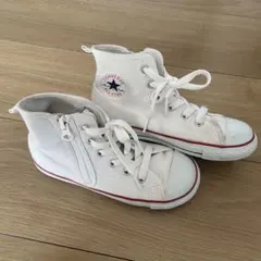 コンバース　オールスター　キャンバススニーカー　20cm ホワイト