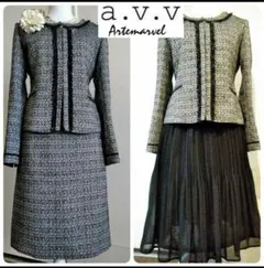 a.v.v ツイードスーツ ・anyfamセレモニーセット　入学式・卒業式