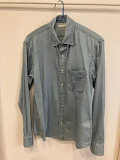 ＧＵ　デニムシャツ　長袖　Ｓサイズ
