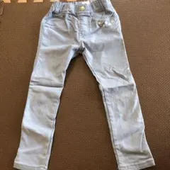 セラフパンツ　水色　100 女の子　裏起毛