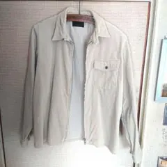 ファーイースタンエンスージアスト ベージュ ジップアップジャケット