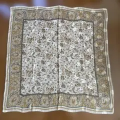 大判シルクスカーフ