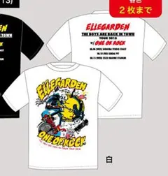 【新品】ELLEGARDEN × ONE OK ROCK Tシャツ 白 Mサイズのサムネイル