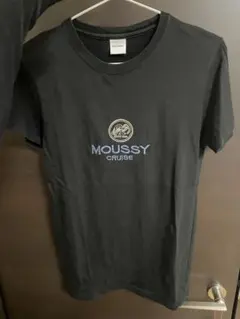 MOUSSY ブラック 半袖Tシャツ