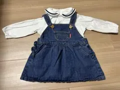 HOT BISCUITS デニムワンピース 80サイズ
