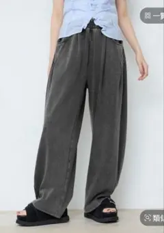 最終価格【新品】JEANASIS（PERSON'S）アソートガラツイルパンツ M