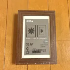 新品未開封　IKEA 写真たて　 《木目ブラウン》