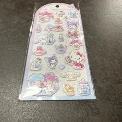 【正規品】サンリオキャラクターズ　ジュエルマシュマロステッカーズ　コスメ／集合