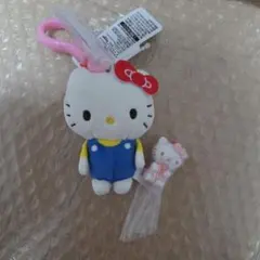 ハローキティ ぬいぐるみストラップ マスコット 2点セット