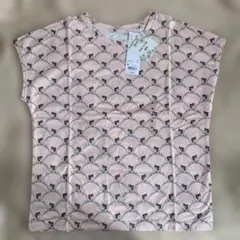 UNIQLO 花柄 Tシャツ Mサイズ ピンク　ポール&ジョー