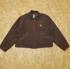 2026年最新】CarHartt デトロイトジャケット ブラウンの人気アイテム
