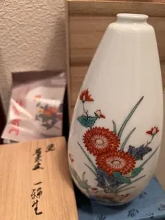 Ｗ５５４　香合　『色絵　琵琶』『高野昭阿弥 造』　共箱　茶道具 W554 香合 『色絵 琵琶』『高野昭阿弥 造』 共箱 茶道具 - メルカリ