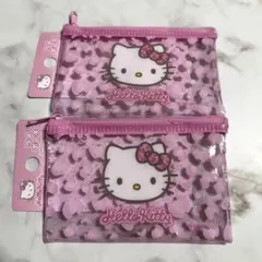 サンリオキャラクターズ ハローキティ ラメポーチ　2個セット