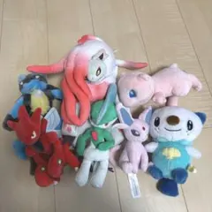 ポケモン⭐︎ポケットモンスター⭐︎ぬいぐるみ⭐︎７点セット⭐︎中古⭐︎ヒスイゾロアーク