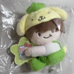 なにわ男子×サンリオ 大橋和也 ポムポムプリン ぬいぐるみ クリップマスコット