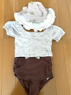 アプレレクール　水着・スイムキャップセット