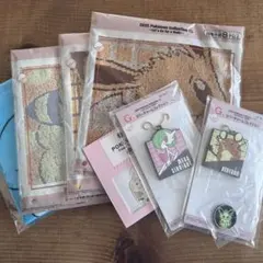 ポケモン一番くじ ハンカチ ラバーチャーム おまけ付き