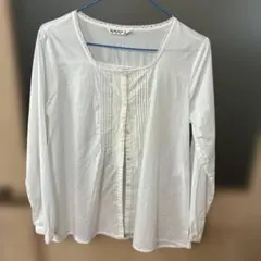 サマンサモスモス　M 白　ブラウス
