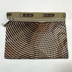 LESPORTSAC 幾何学模様 ポーチ