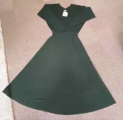 グリーン　メトリーゼ　ワンピース（緑）