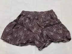 BeBe 花柄 キュロット 110cm
