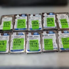 1243 HDD 正常 2.5インチ 500GB 10個 - メルカリ