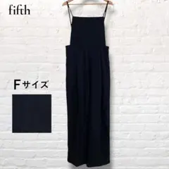 fifth フィフス キャミサロペット ワイドパンツ シンプル Fのサムネイル