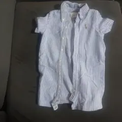 Ralph Lauren ストライプ ボタンアップシャツ S/M