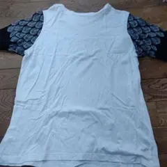 ユニクロUT★Bonne Maisonコラボ袖ニット半袖Tシャツ★XL