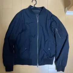 デ*す様 黒 MA-1 フライトジャケット