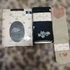 PAUL & JOE SISTER キャット柄 ストッキング レギンス　靴下3点