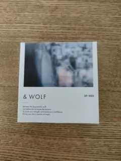 【新品未開封】&WOLF セラムリキッド ファンデーション 003のサムネイル
