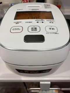 はるる様専用　象印　炎舞炊き　圧力炊飯器 ホワイト　説明書あり　　NW-PS10