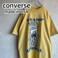 オールド アメリカ製 コンバース オールスター Tシャツ ビッグプリント