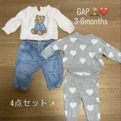 GAP 3-6ヶ月 4点セット