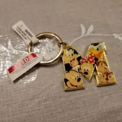 アメリカ　ディズニーランド　キーホルダー　M ミッキー