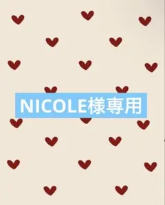NICOLE様専用☺︎