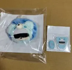 呪術廻戦　ラッキーくじ　はぐはぐみー　C賞　シュシュ　アクリルスタンド　五条悟