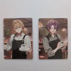 VOLTACTION　オリジナルカード　２枚（風楽奏斗 ＆ 渡会雲雀）
