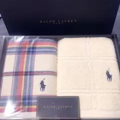 ラルフローレン　ハンドタオルセット　ウォッシュタオル　ティスベリー＆ラージ