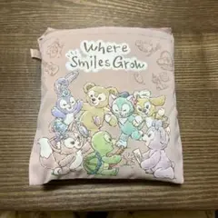 ダッフィーアンドフレンズ　ウェアスマイルズグロウ　エコバック